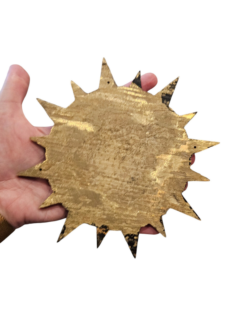 Vintage brass casting logo plaque for U.S. Navy Mobile Technical Unit One MOTU - Picture 3 of 3